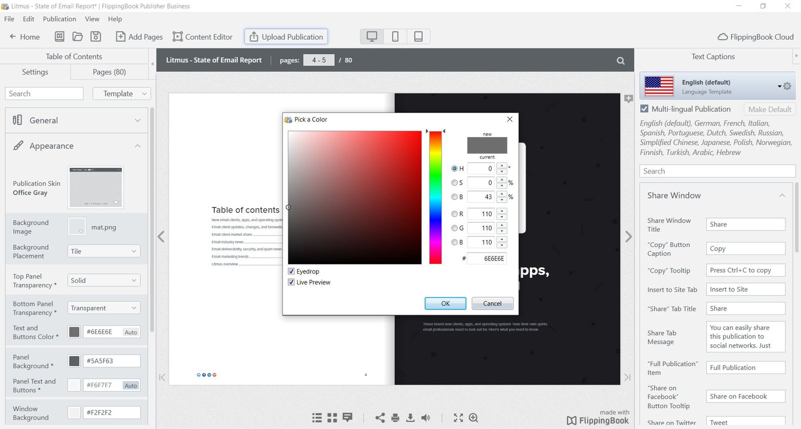 Ejemplo FlippingBook 2